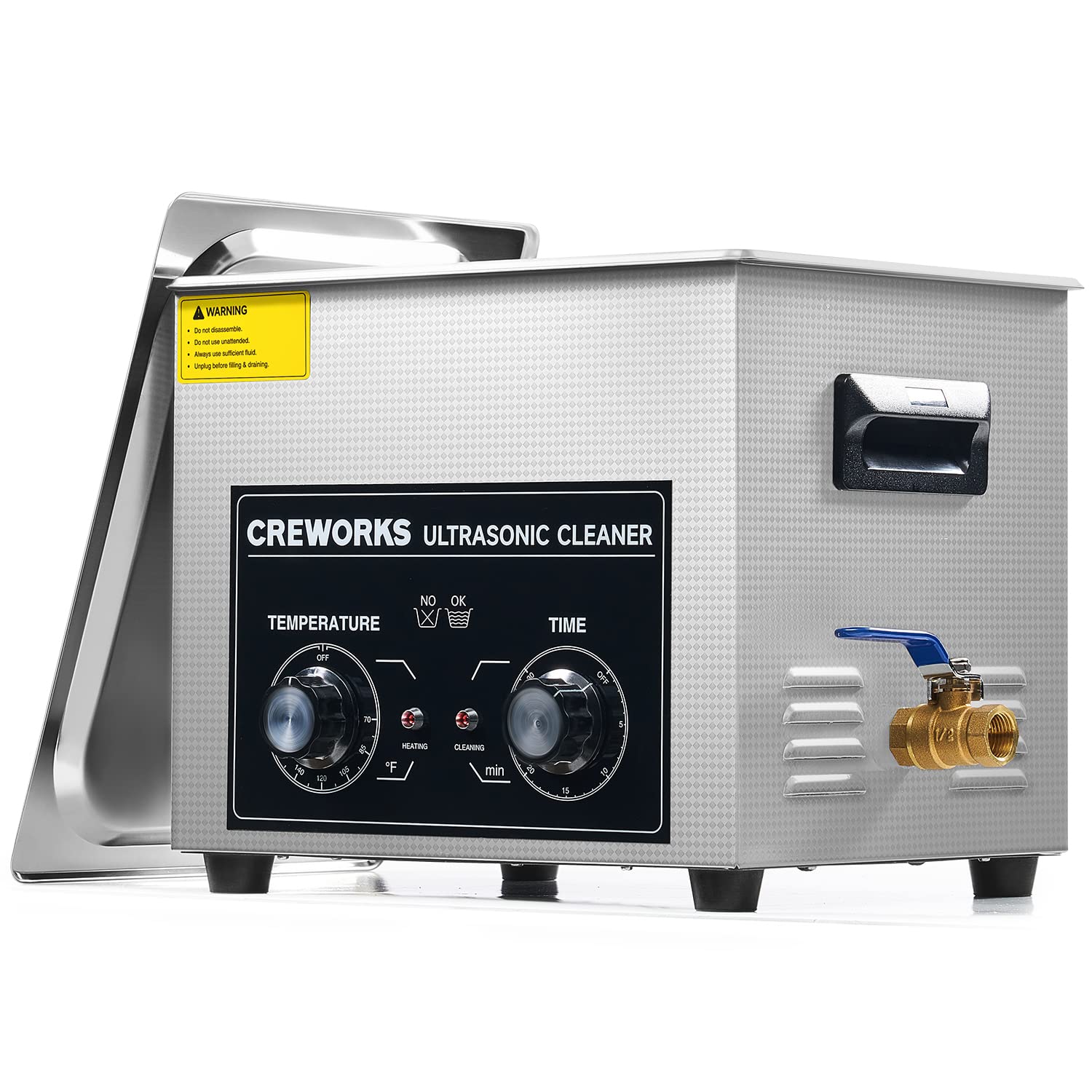 10L Heated Ultrasonic Parts Cleaner for 4L60E Valve Body