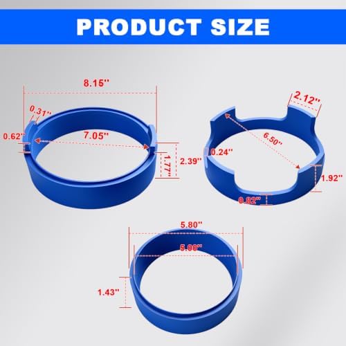 10R80 Piston Compressor and Snap Ring Removal Kit 3-Piece view 2