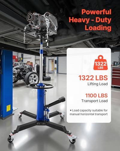 1322 lb Two-Stage Telescoping Hydraulic Transmission Jack view 3