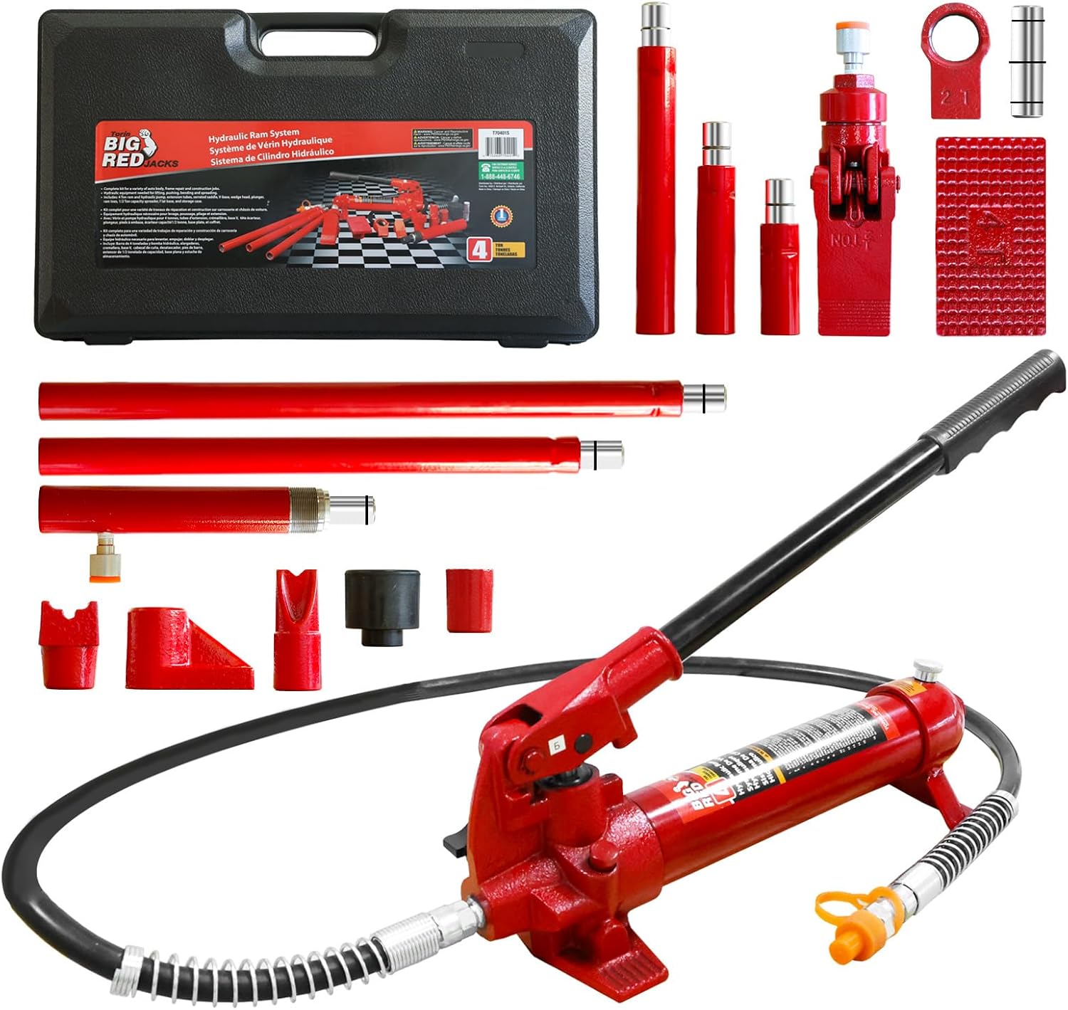 4 Ton Porta Power Hydraulic Ram and Frame Repair Kit