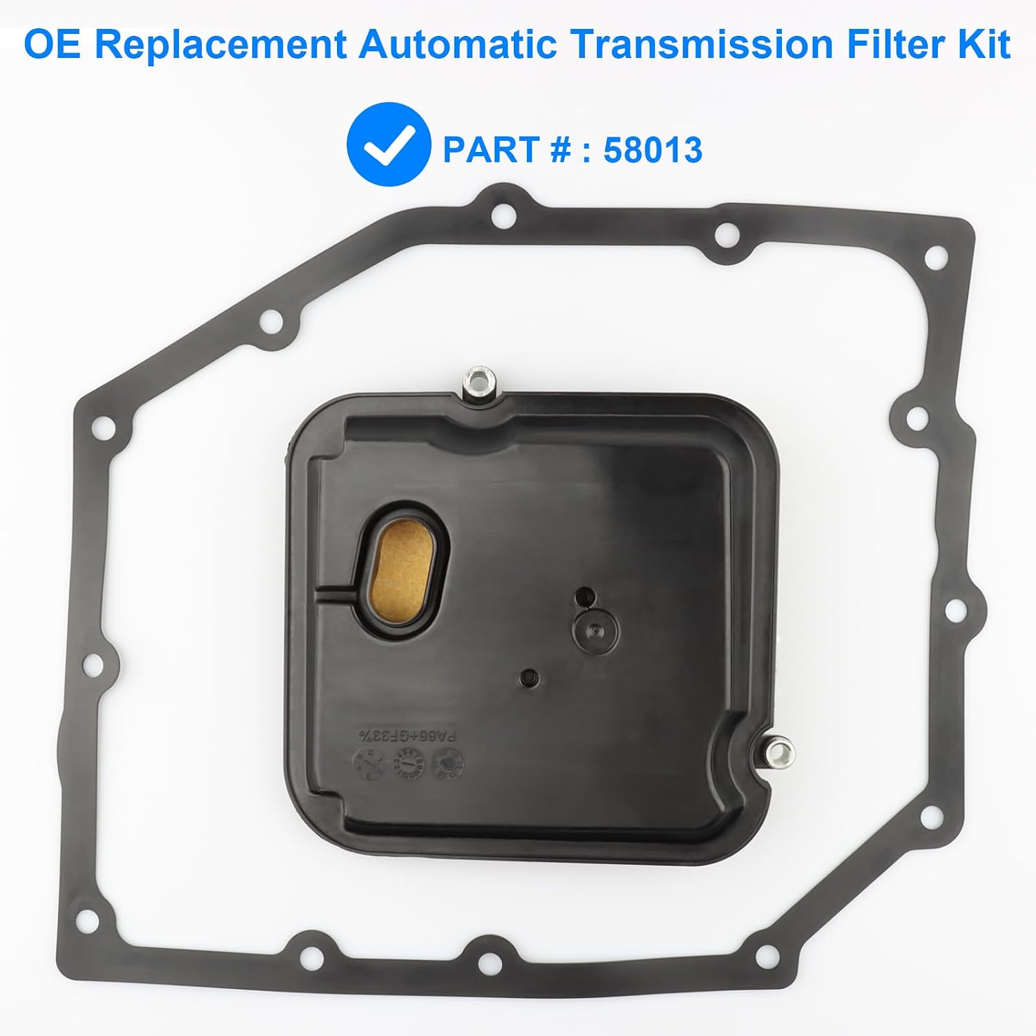 42RLE Transmission Filter and Pan Gasket Kit for Jeep Dodge view 2