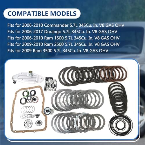 45RFE 545RFE 65RFE Transmission Master Rebuild Kit, Dodge/Jeep/Ram view 2