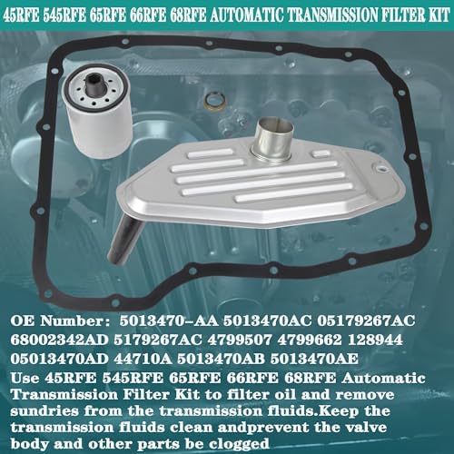 45RFE 545RFE 65RFE 68RFE Transmission Filter Kit, 4WD view 2