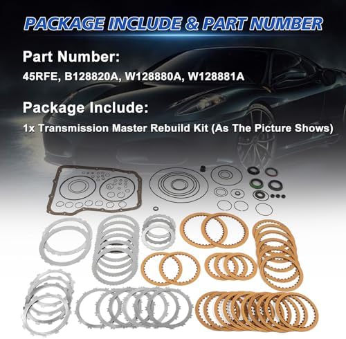 45RFE Transmission Master Rebuild Kit Dodge Jeep Ram view 3