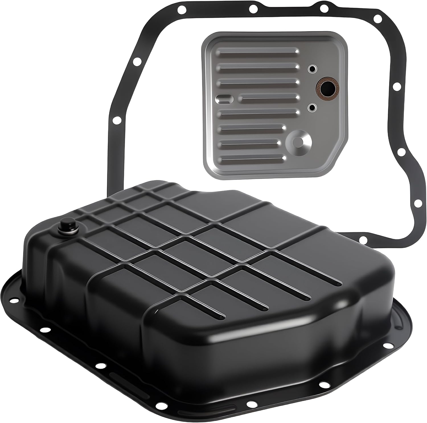 46RE 47RE 48RE Transmission Oil Pan with Drain Plug and Filter Kit