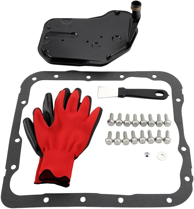 4L60E Aluminum Transmission Pan with Drain Plug and Gasket view 3