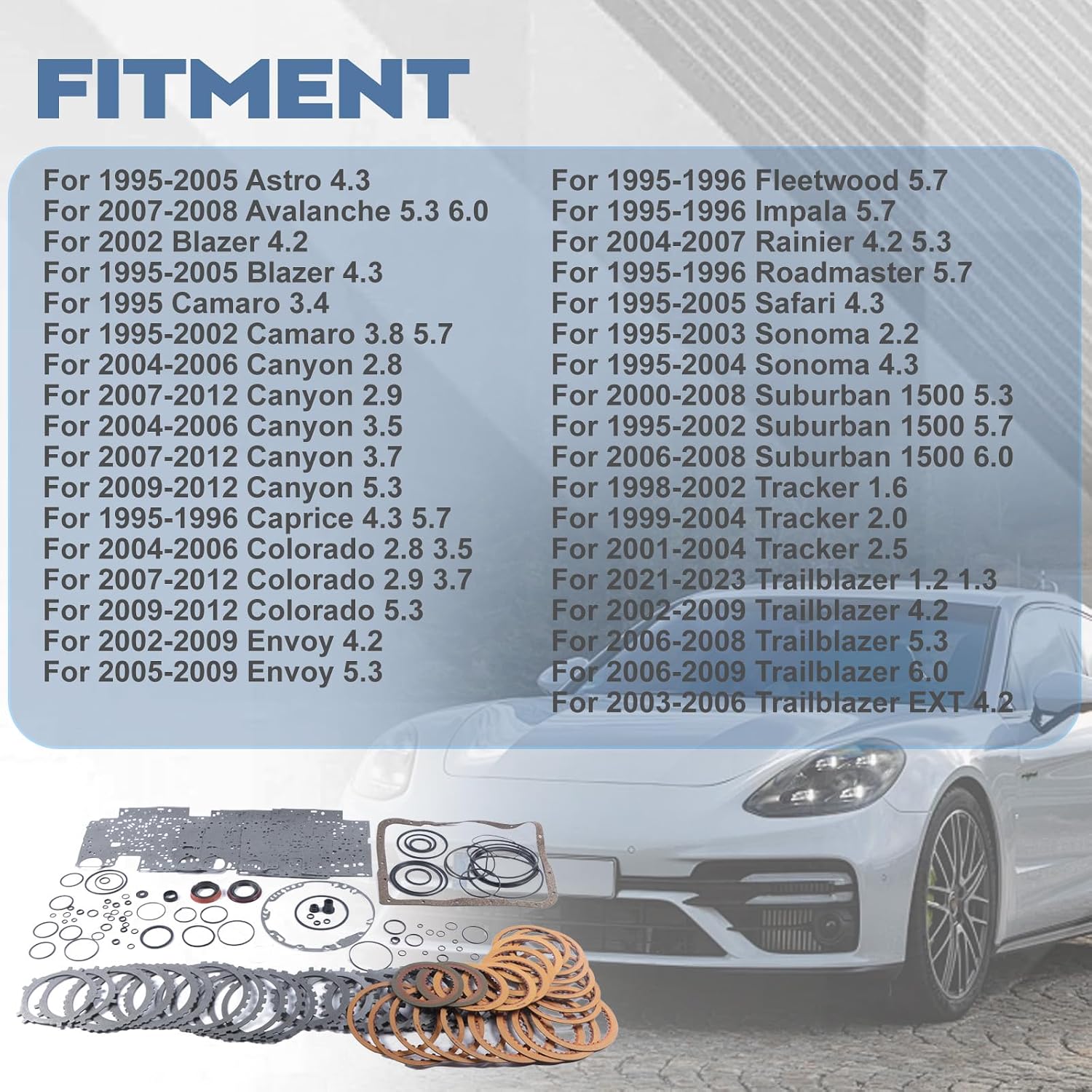 4L60E Master Overhaul Rebuild Kit T05700B view 2