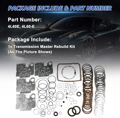 4L60E Master Rebuild Kit with Clutches and Steels view 3