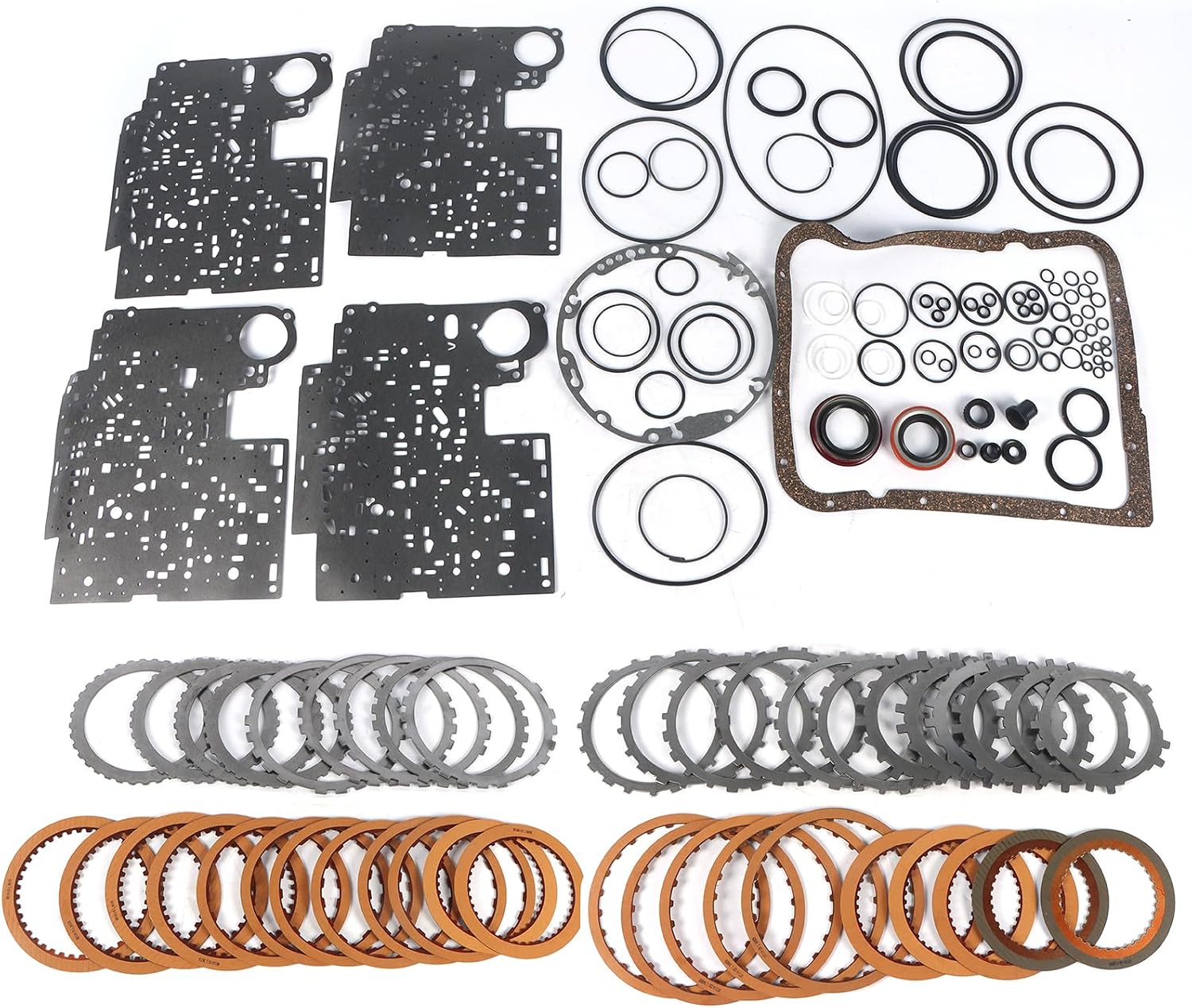4L60E Master Rebuild Kit with Frictions and Steels, 1994-Up