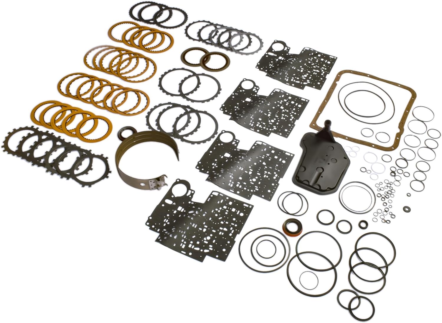 4L60E Master Rebuild Kit with Friction and Steel Clutches