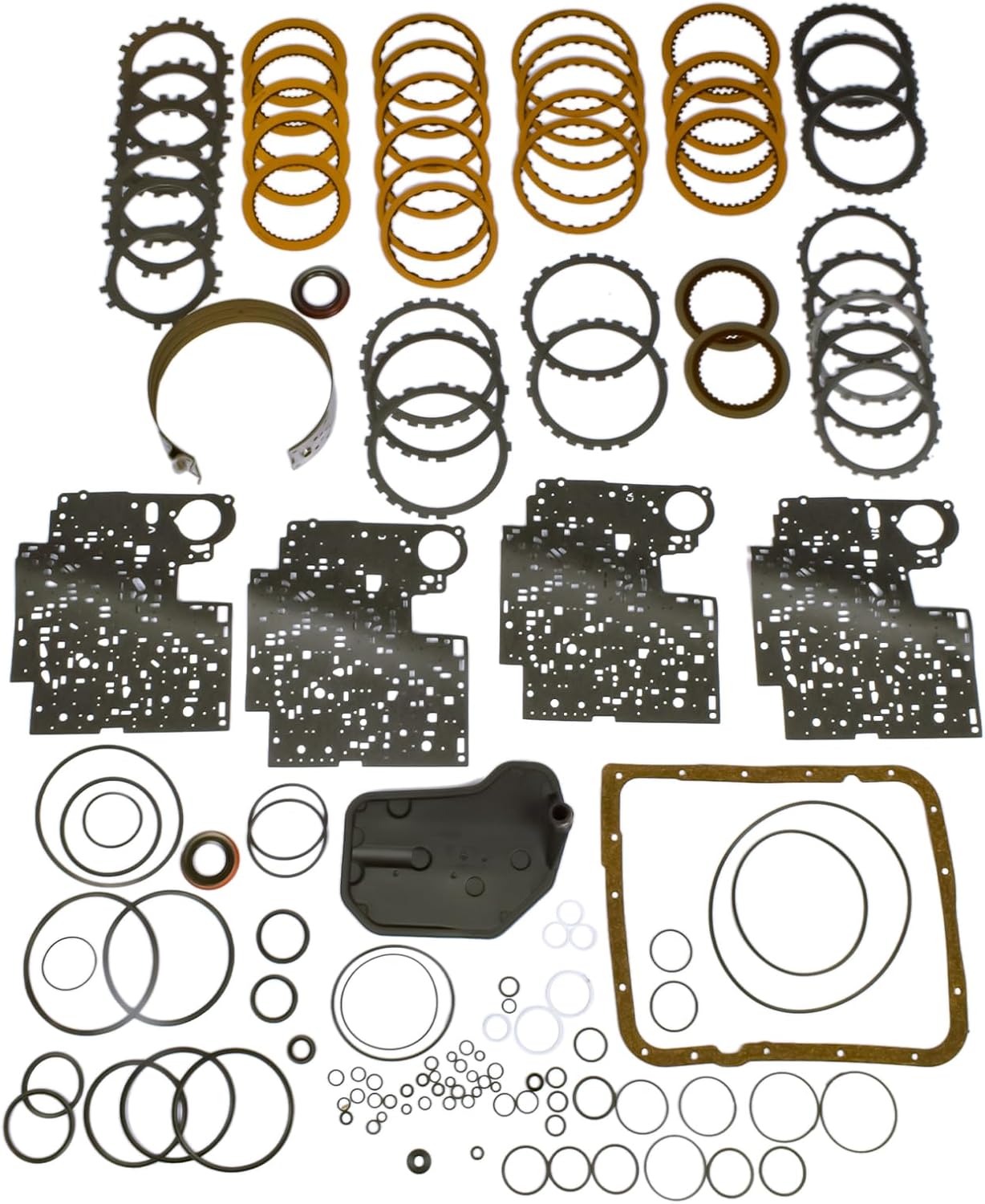 4L60E Master Rebuild Kit with Friction and Steel Clutches view 2