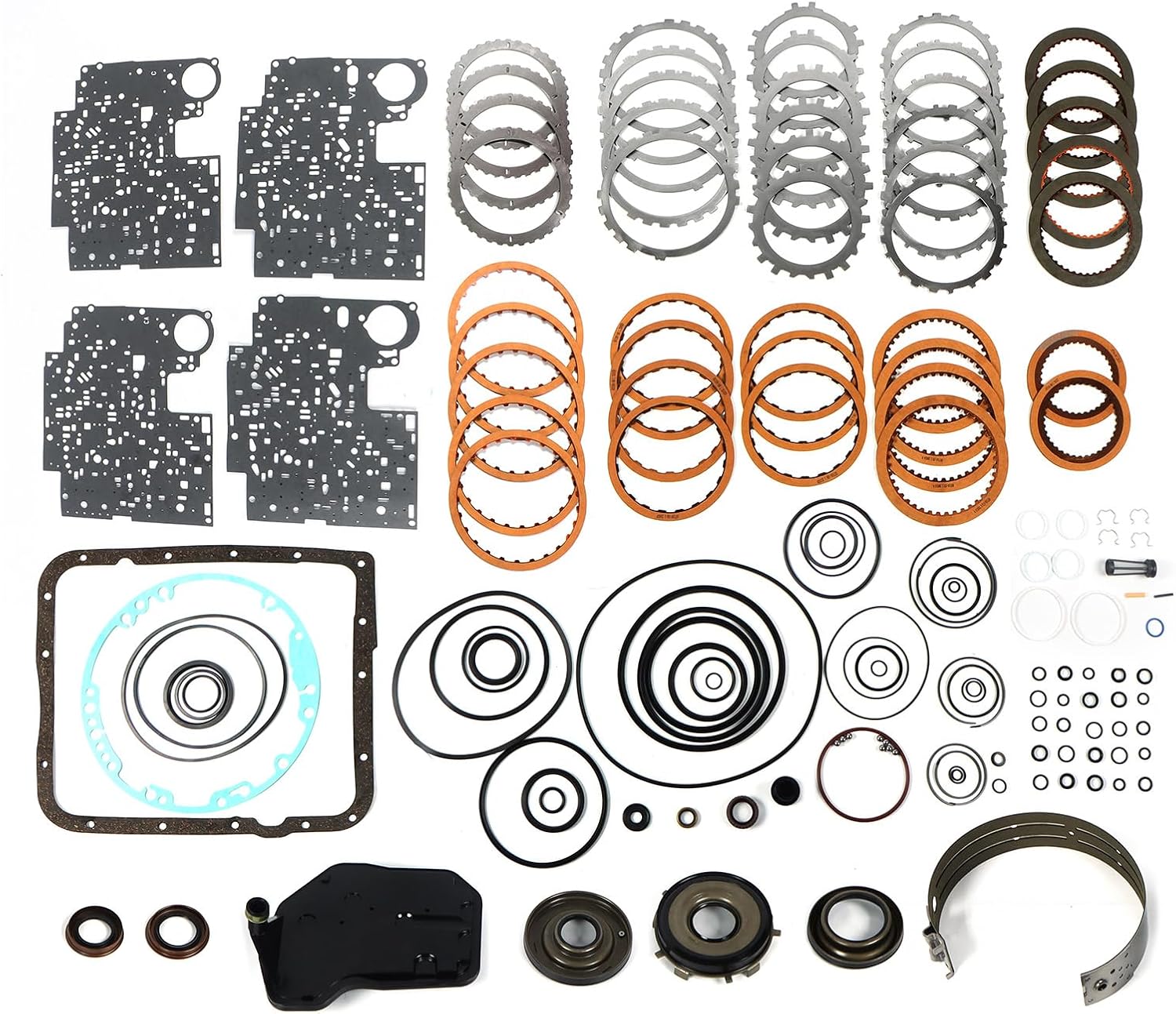 4L60E Master Rebuild Kit with Bonded Pistons, Band and Filter