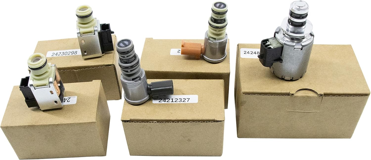 4L60E Master Solenoid Kit, 5-Piece EPC and Shift Set 2003-Up
