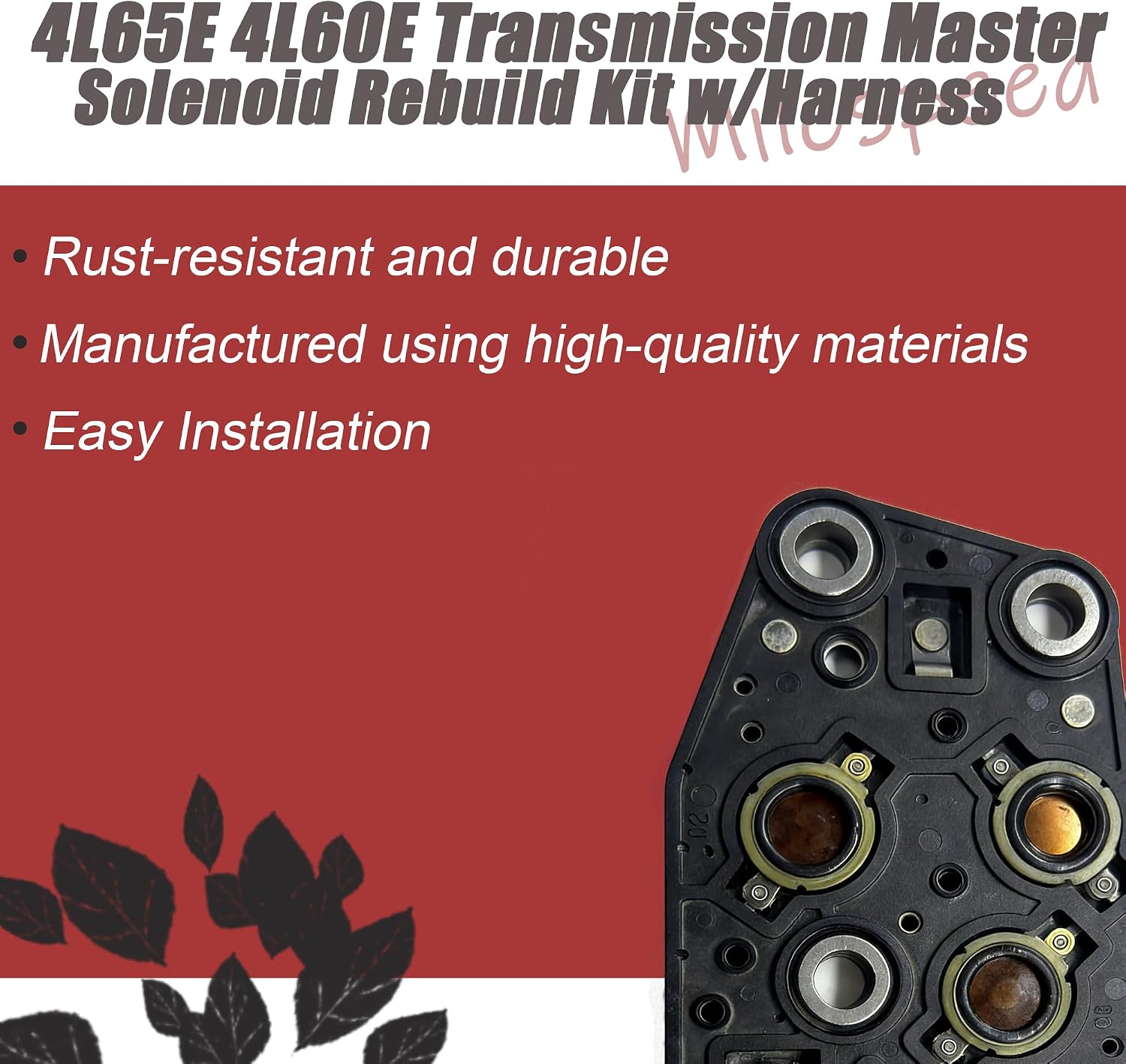 4L60E Master Solenoid Kit with Harness and Filter 2003-2005 view 2