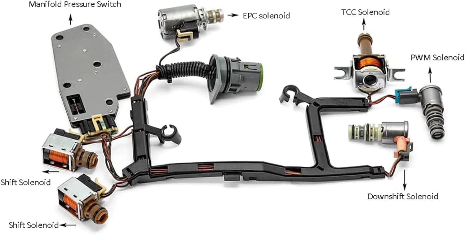 4L60E Refurbished 5-Piece Solenoid Kit, 1993-2006 view 3