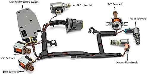 4L60E Refurbished Master Solenoid Kit with Harness, 2003-Up view 2
