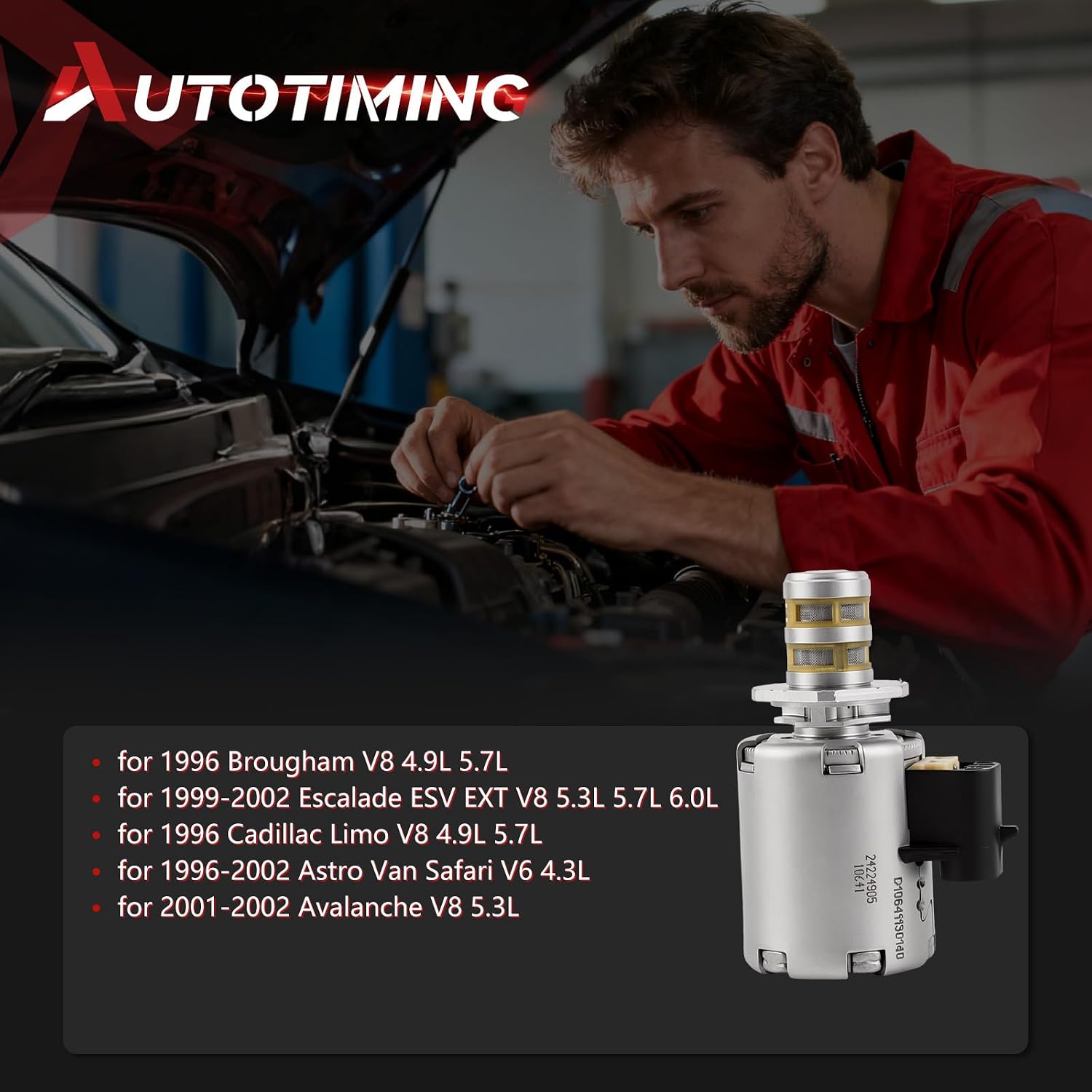 4L60E Remanufactured Solenoid Kit, 1996-2002 (5 Pc) view 2