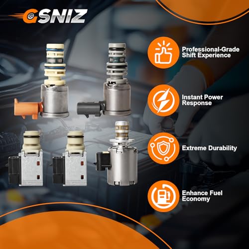 4L60E Shift Solenoid Kit with EPC and TCC, 1996-2002 view 2