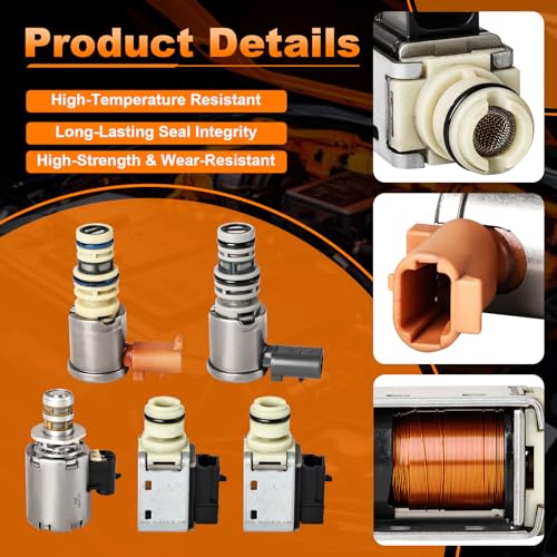 4L60E Shift Solenoid Kit with EPC and TCC, 1996-2002 view 3
