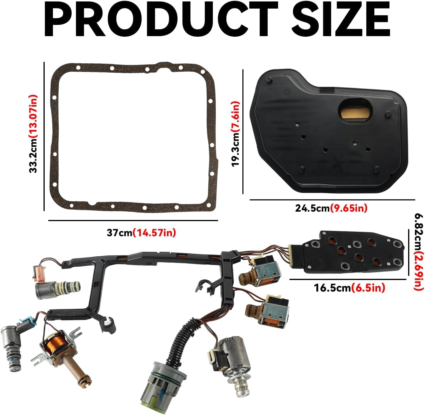 4L60E Master Solenoid Kit with Harness and Filter 2003-2005 view 2