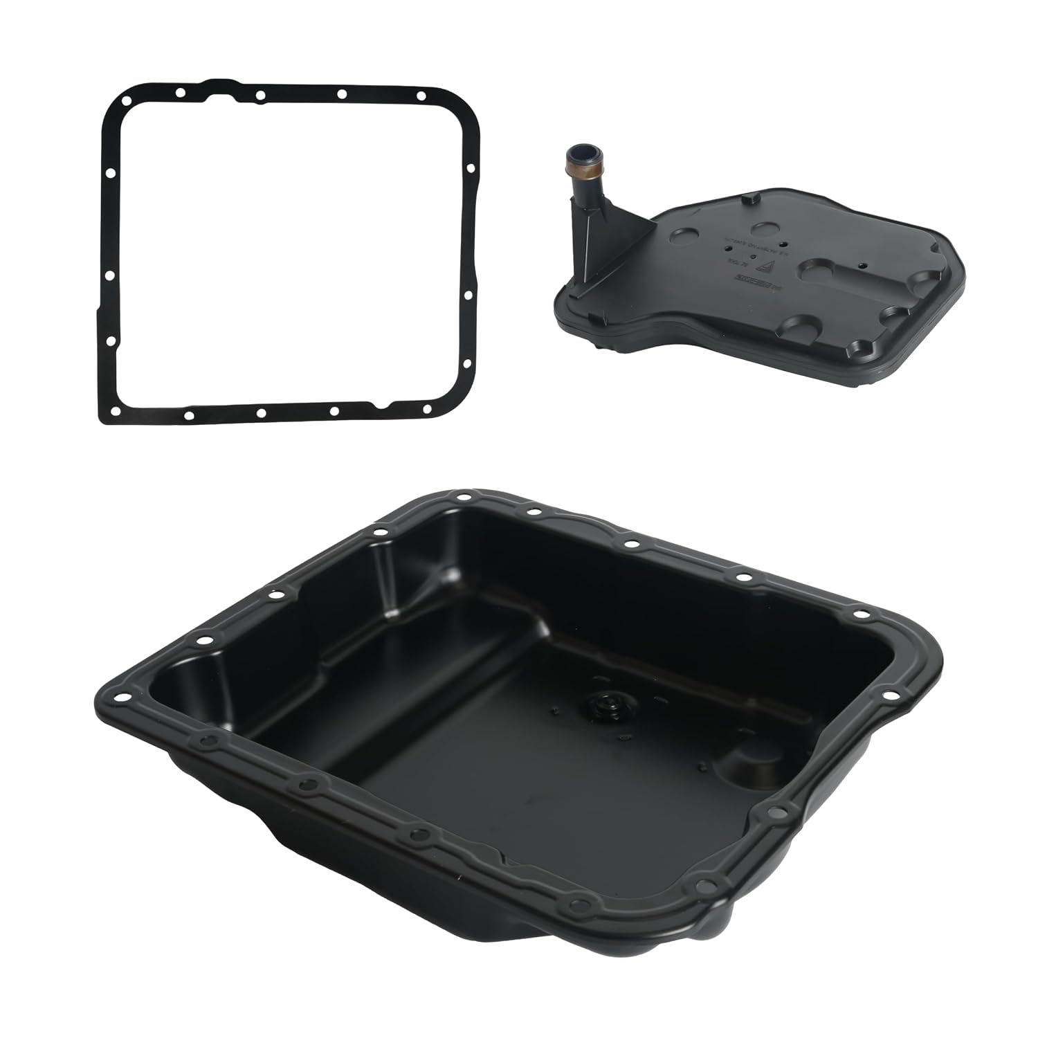 4L60E Transmission Oil Pan Service Kit with Filter, Gasket, and Drain Plug (OE 265-811, 1998-2013)
