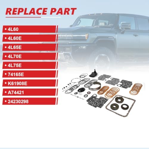 4L60E Master Rebuild Kit with Solenoids, Band and Filter view 3