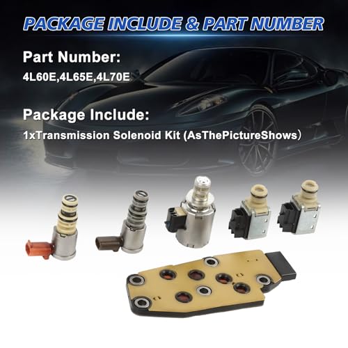 4L60E Master Solenoid Kit for 2003 and Later Units view 3