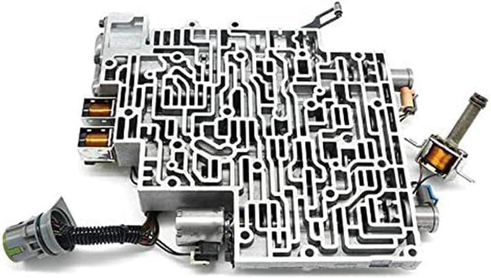 4L60E Valve Body with Solenoids and Harness, 2003-2005 view 2