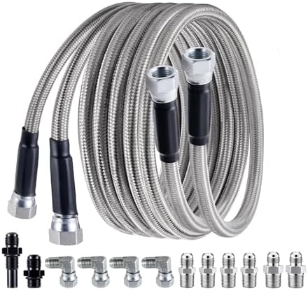 4L80E 6AN PTFE Transmission Cooler Line Kit, 70 Inch