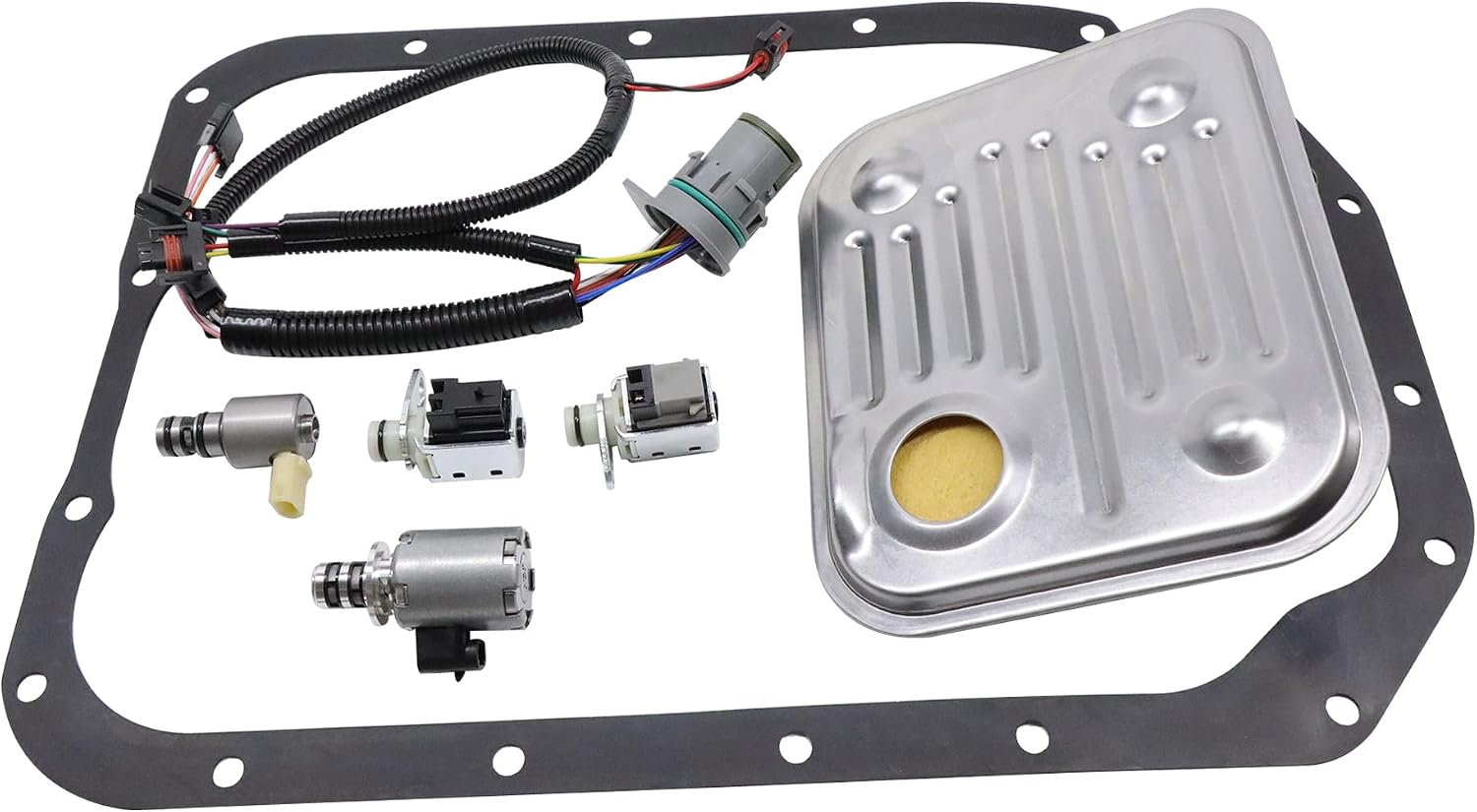4L80E 7-Piece Master Solenoid Kit with Internal Wire Harness and Filter (2004-On) view 3