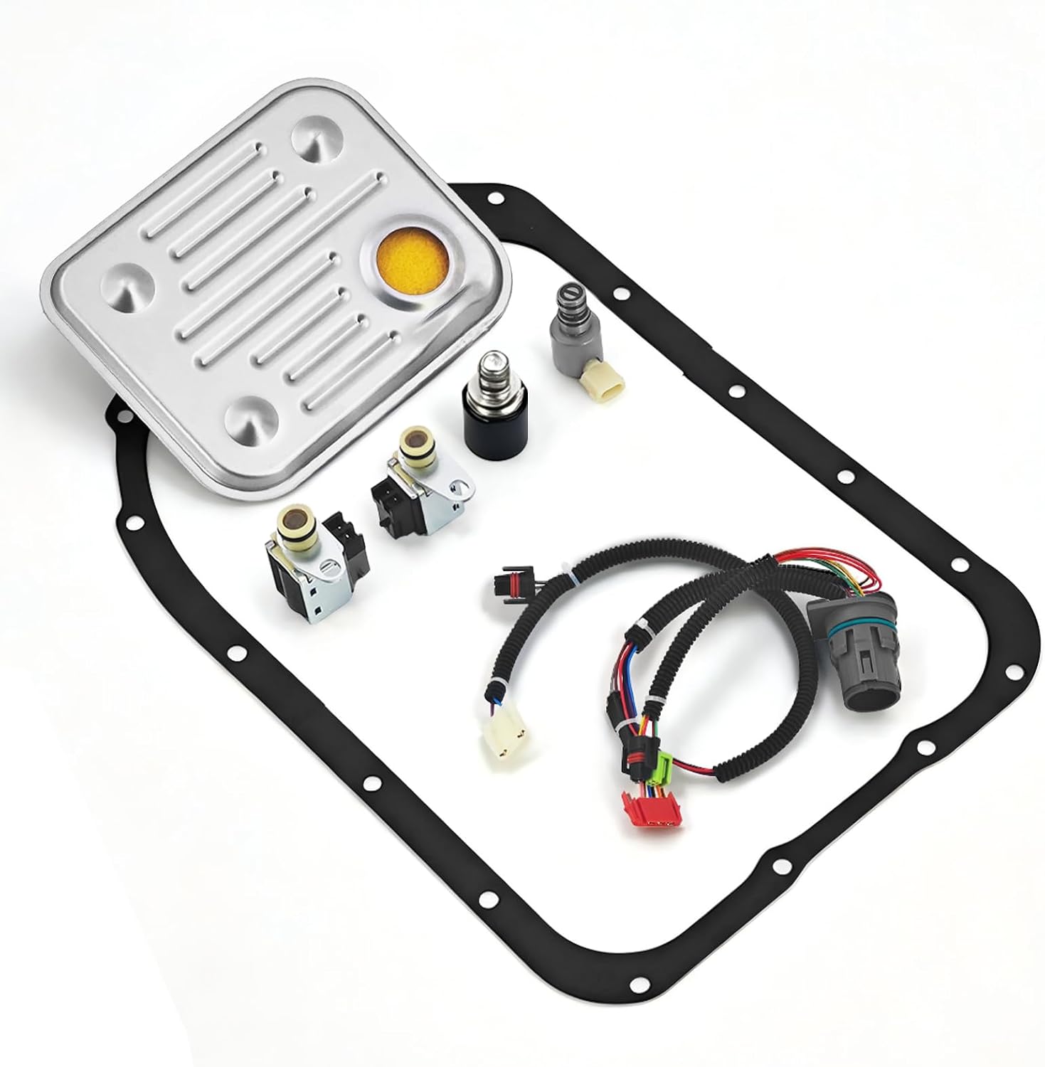 4L80E Master Solenoid Kit with Harness, Filter and Gasket view 2
