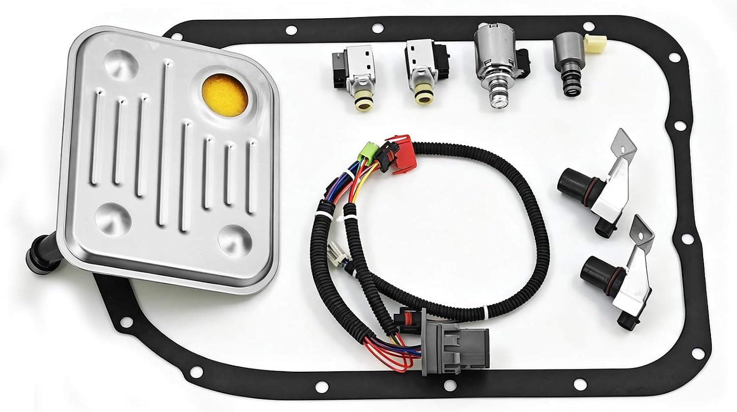 4L80E Master Solenoid Kit with Harness and Filter, 2004-Up view 2