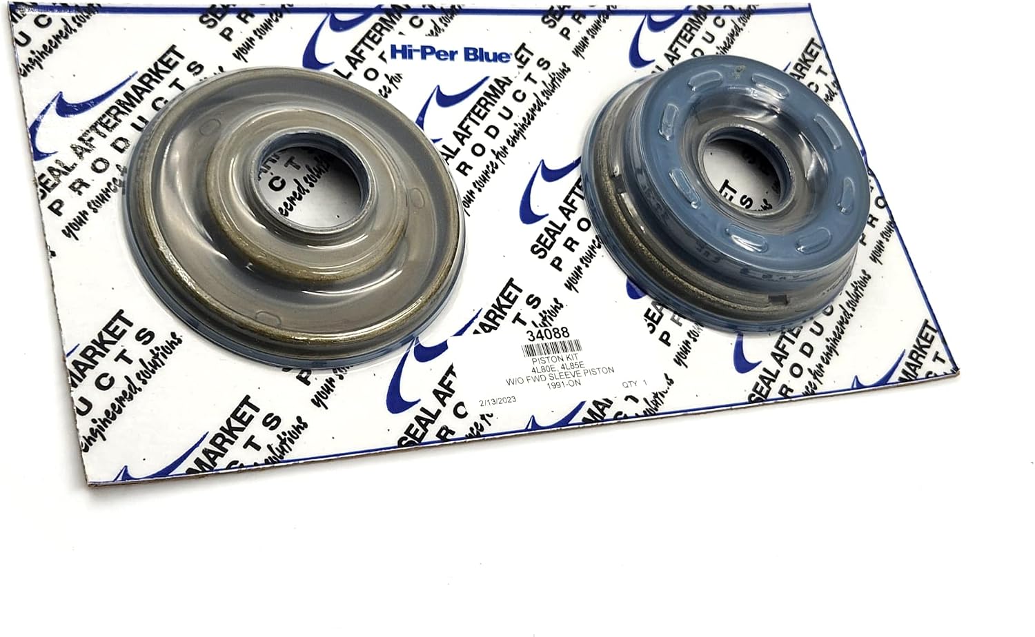 4L80E Molded Clutch Piston Kit, Hi-Per Blue 34088 view 2