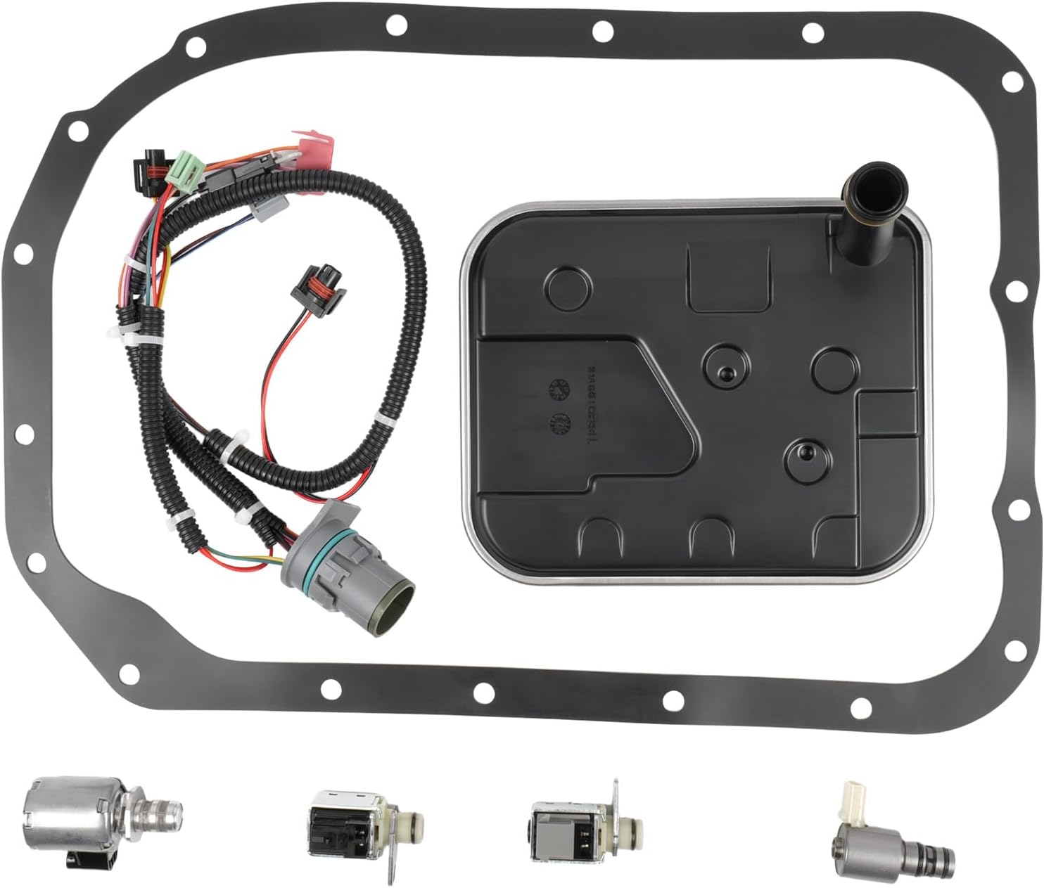 4L80E Transmission Solenoid Kit with Harness and Filter