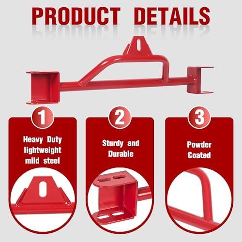 4L80E Swap Transmission Crossmember for 2WD Silverado view 3