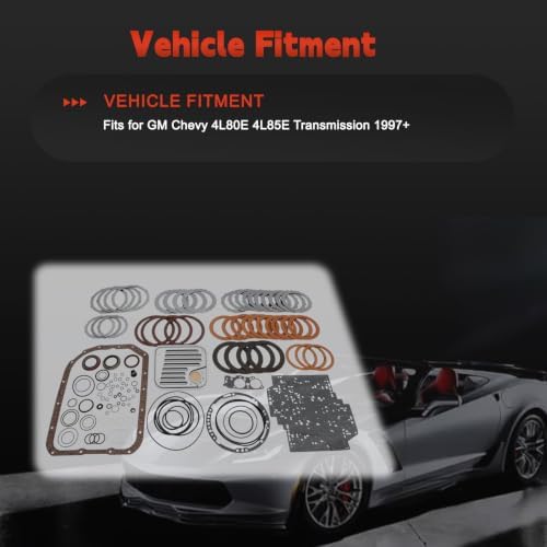 4L80E Master Rebuild Kit with Frictions, Steels and Filter view 2