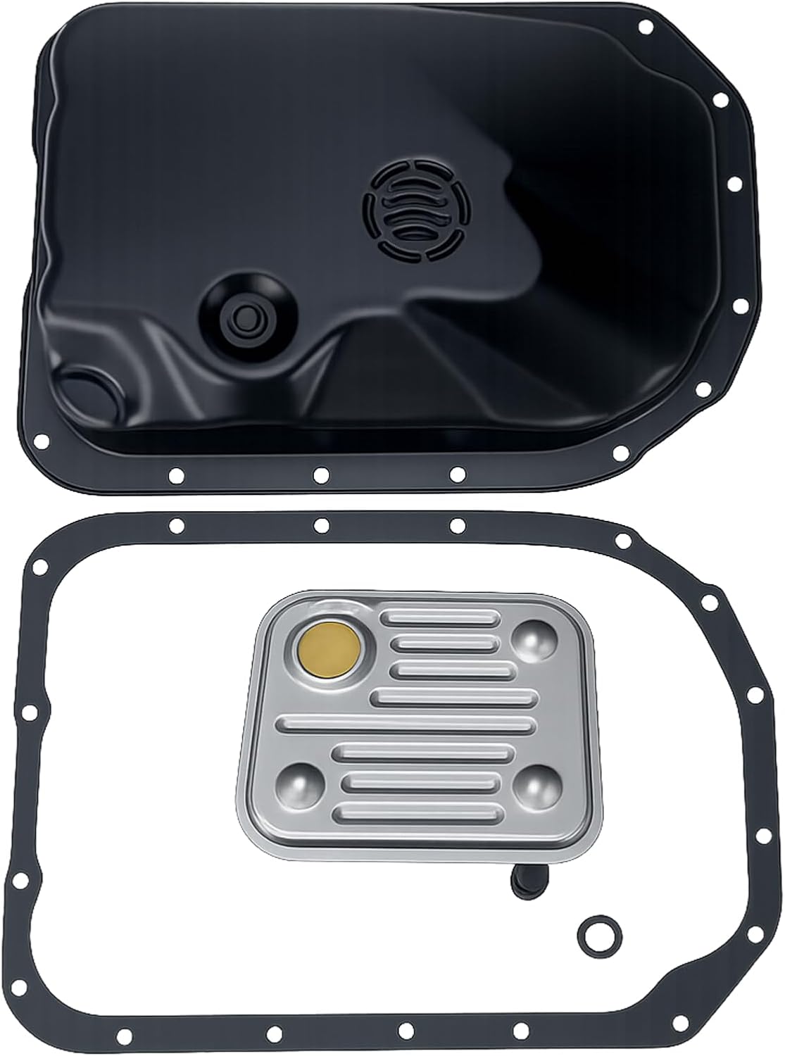 4L80E Transmission Oil Pan Kit with Filter and Gasket