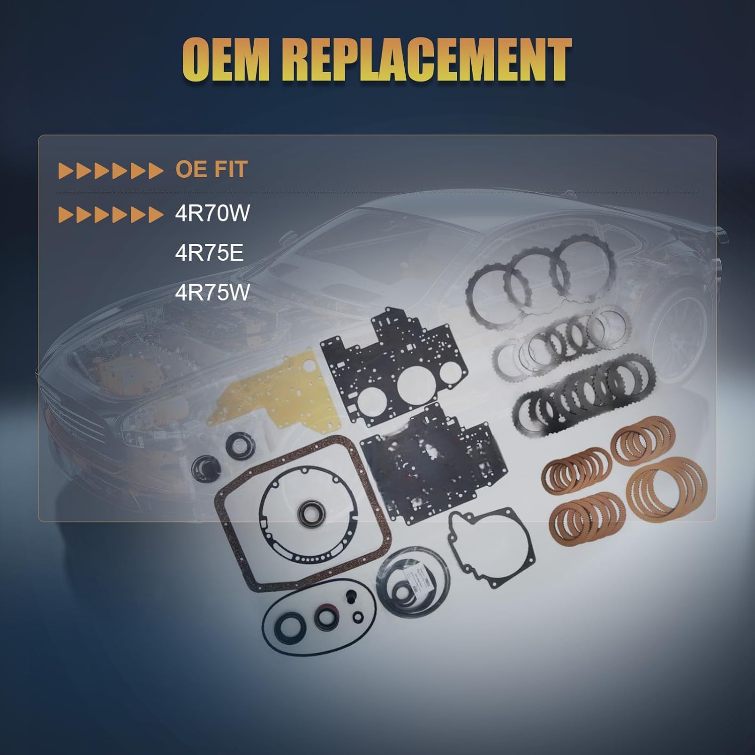 4R70W Transmission Master Rebuild Kit for Ford F-150 view 2