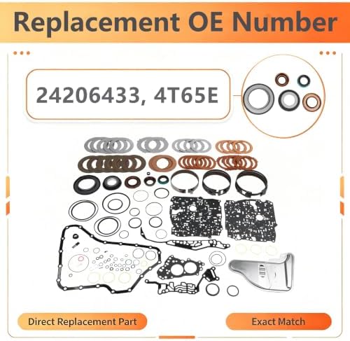 4T65E Master Rebuild Kit with Frictions, Steels and Bands view 3