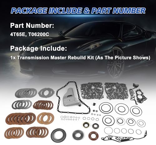 4T65E Transmission Master Rebuild Kit with Pistons view 3