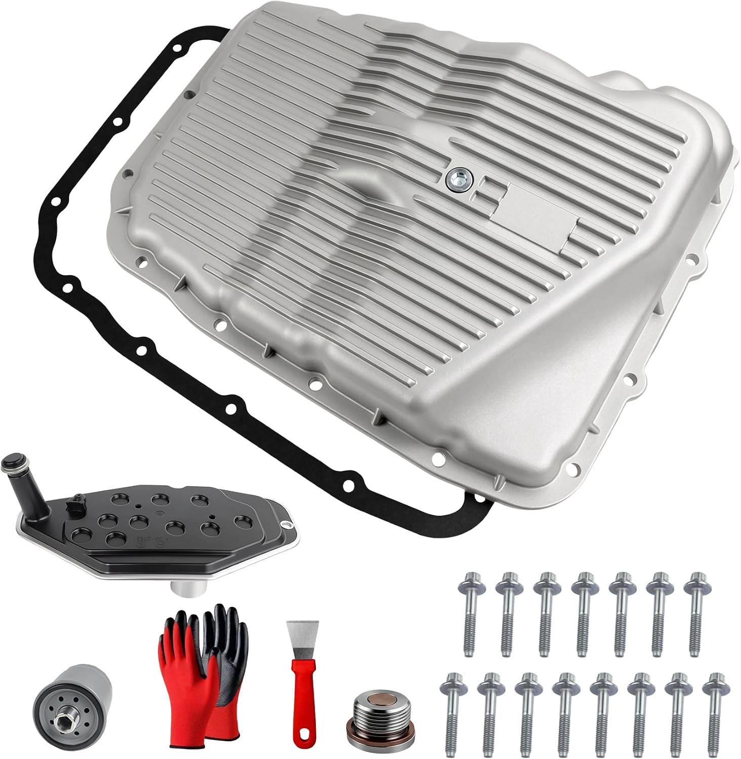 545RFE Aluminum Transmission Pan with Magnetic Drain Plug