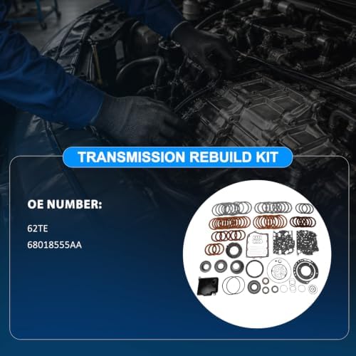 62TE Master Rebuild Kit with Frictions, Steels and Pistons view 2