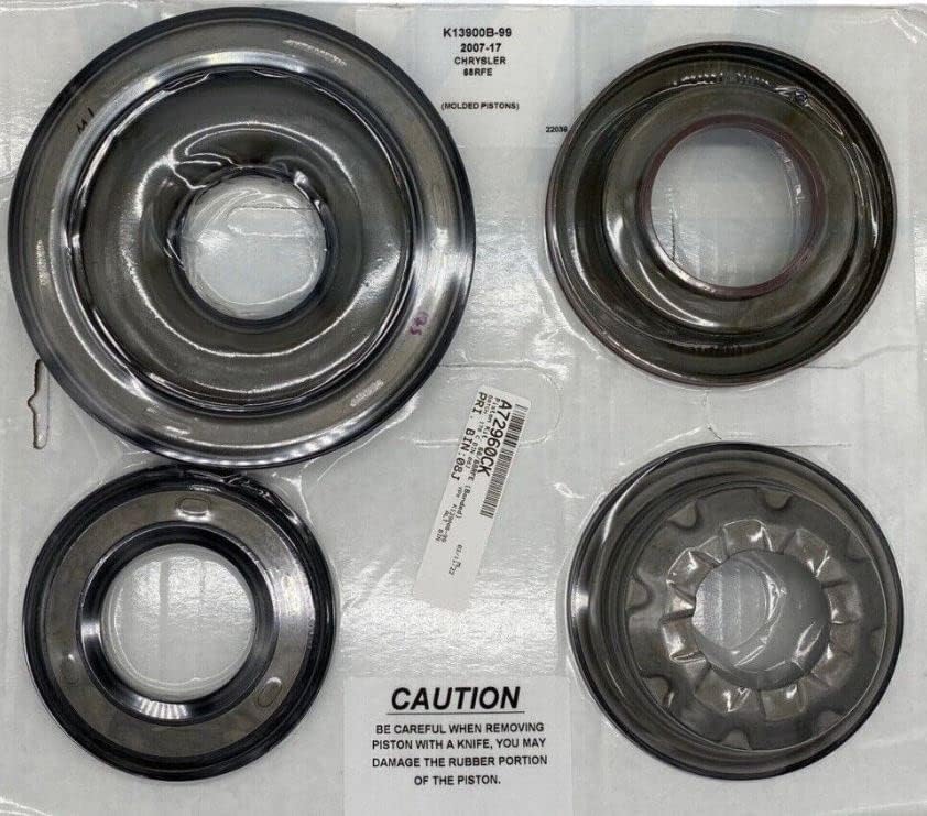 66RFE/68RFE Bonded Clutch Piston Kit 5-Piece 2007-Up
