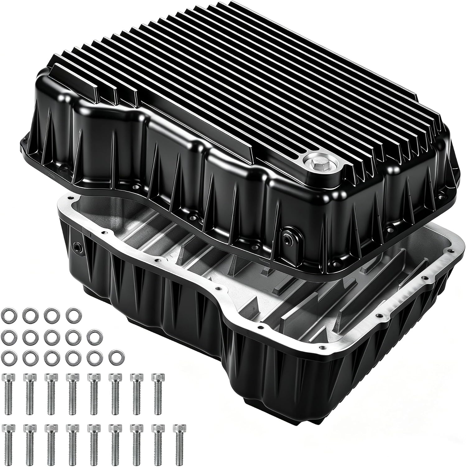 68RFE Heavy Duty Cast Aluminum Transmission Oil Pan