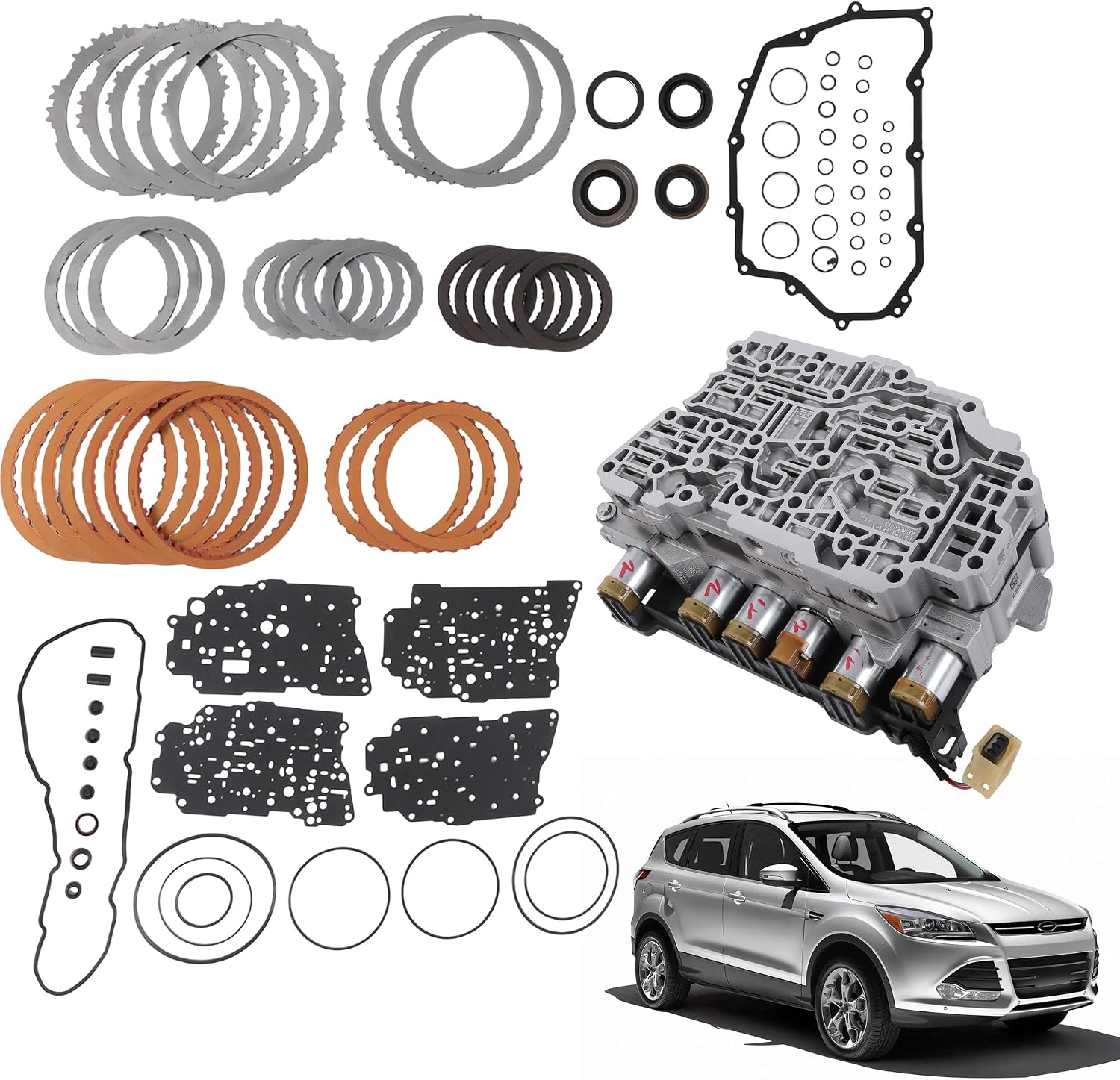6F35 Transmission Master Rebuild Kit with Valve Body