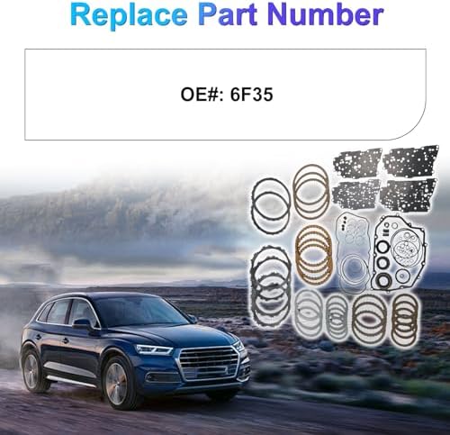 6F35 Transmission Master Rebuild Kit Ford Escape Fusion Edge view 3