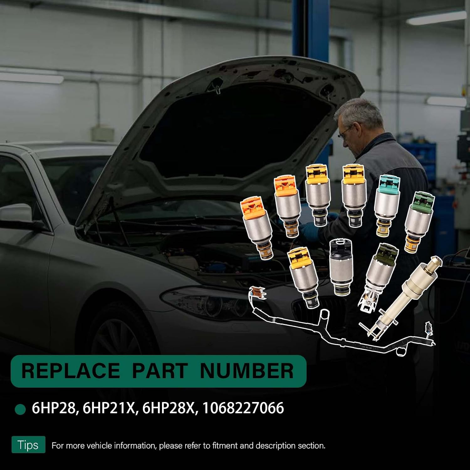 6HP21 Refurbished Transmission Solenoid Kit for BMW view 2
