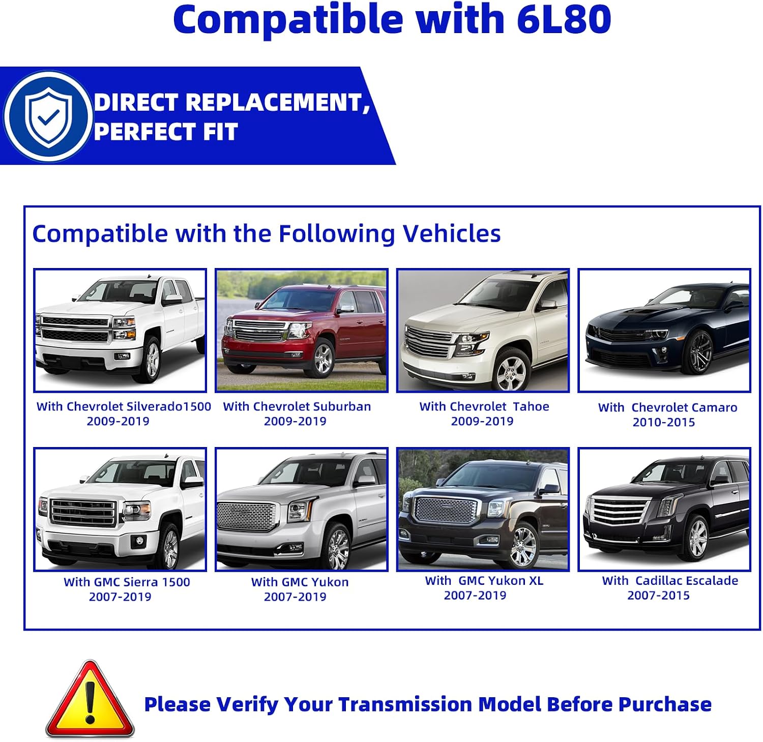 6L80 6L80E Transmission Oil Pan, Filter & Gasket Kit view 3