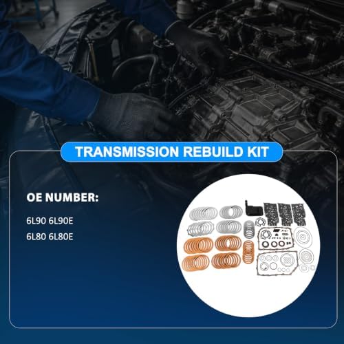6L80 Master Rebuild Kit with Steels, Frictions and Filter view 2