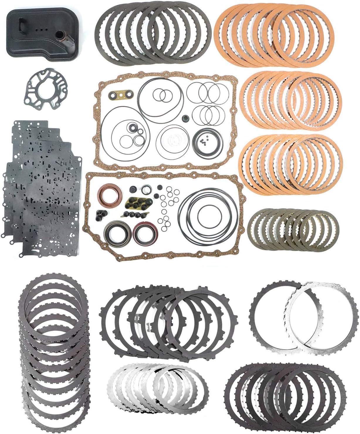 6L80E/6L90E Master Rebuild Kit w/ Steel Clutch Plates